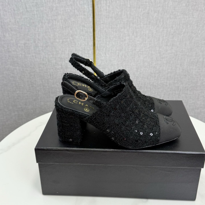 Ch**el heeled shoes